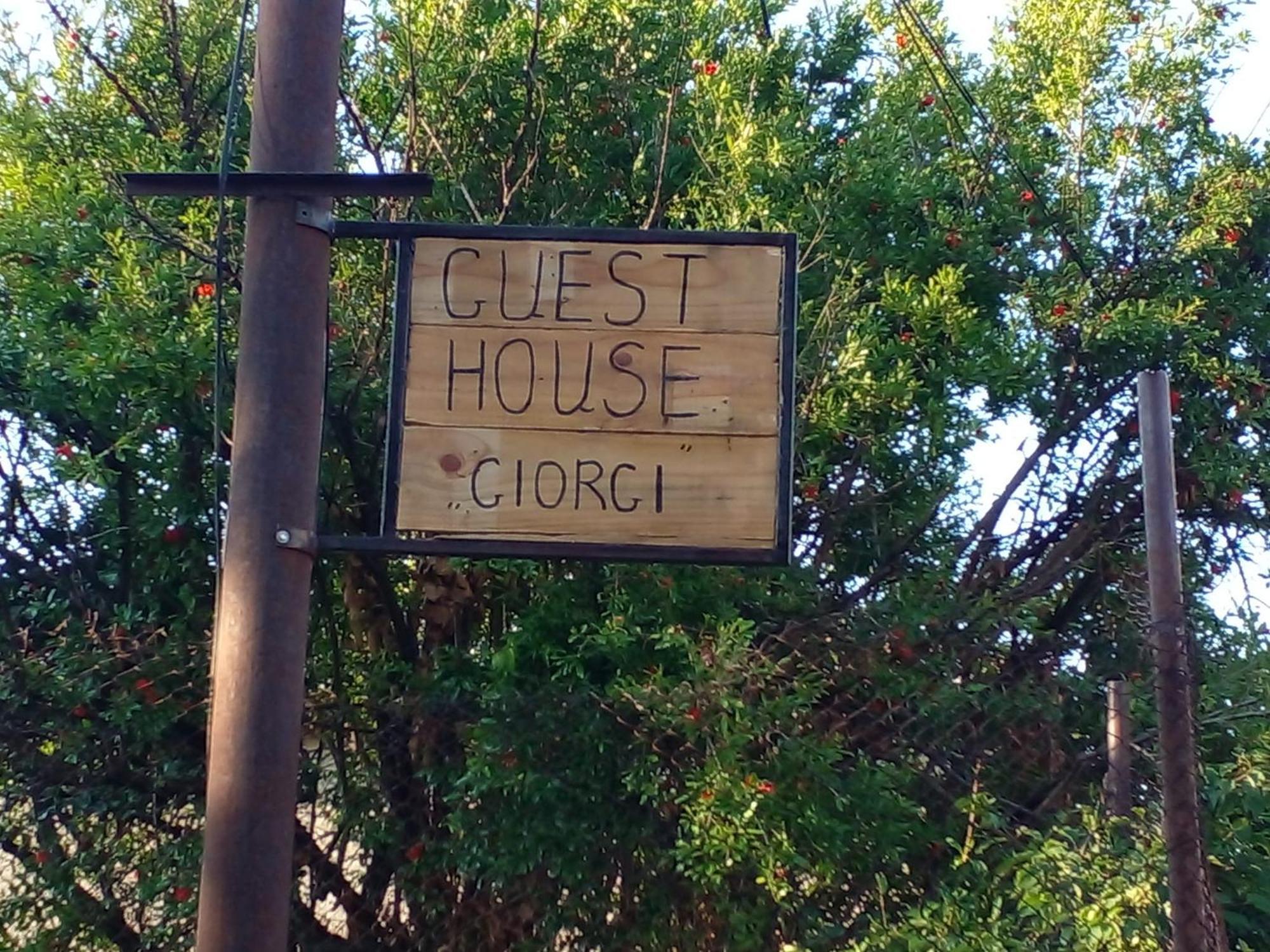 Guesthouse Giorgi Telavi Dış mekan fotoğraf
